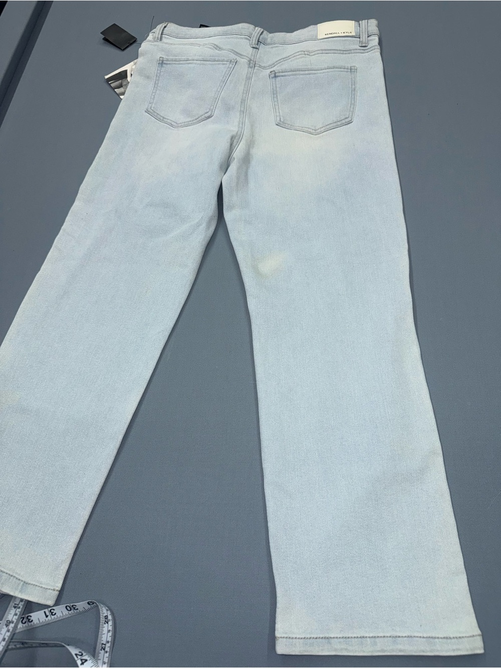 Kendall & Kylie Light Wash Distressed Jeans - Picture 4 of 5